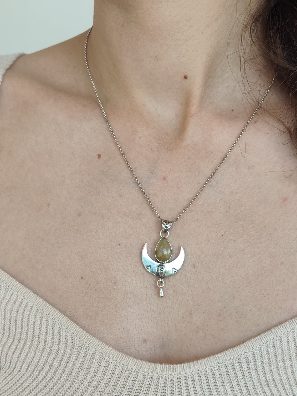 Colgante ERA, Luna plata 925