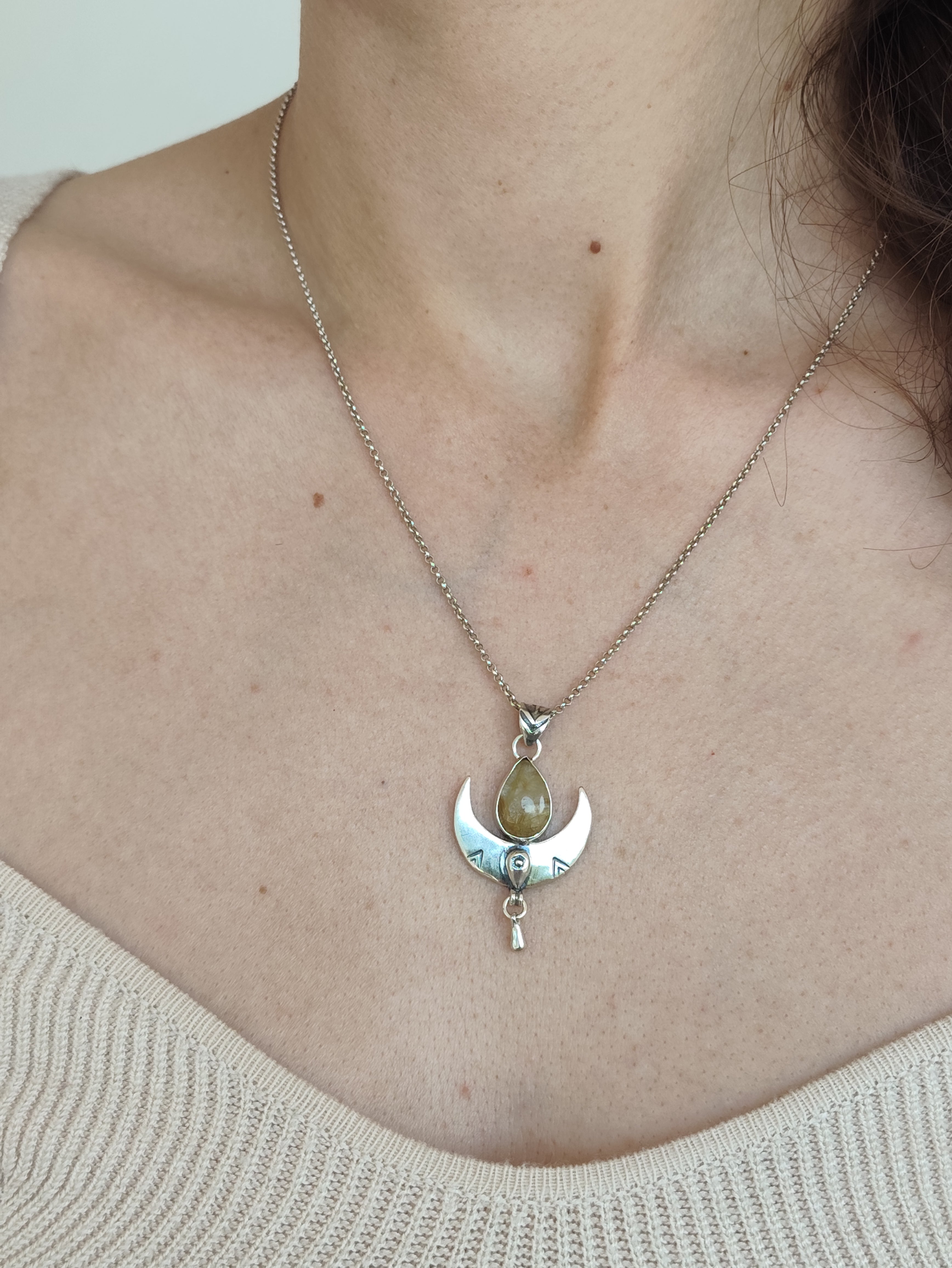 Colgante ERA, Luna plata 925