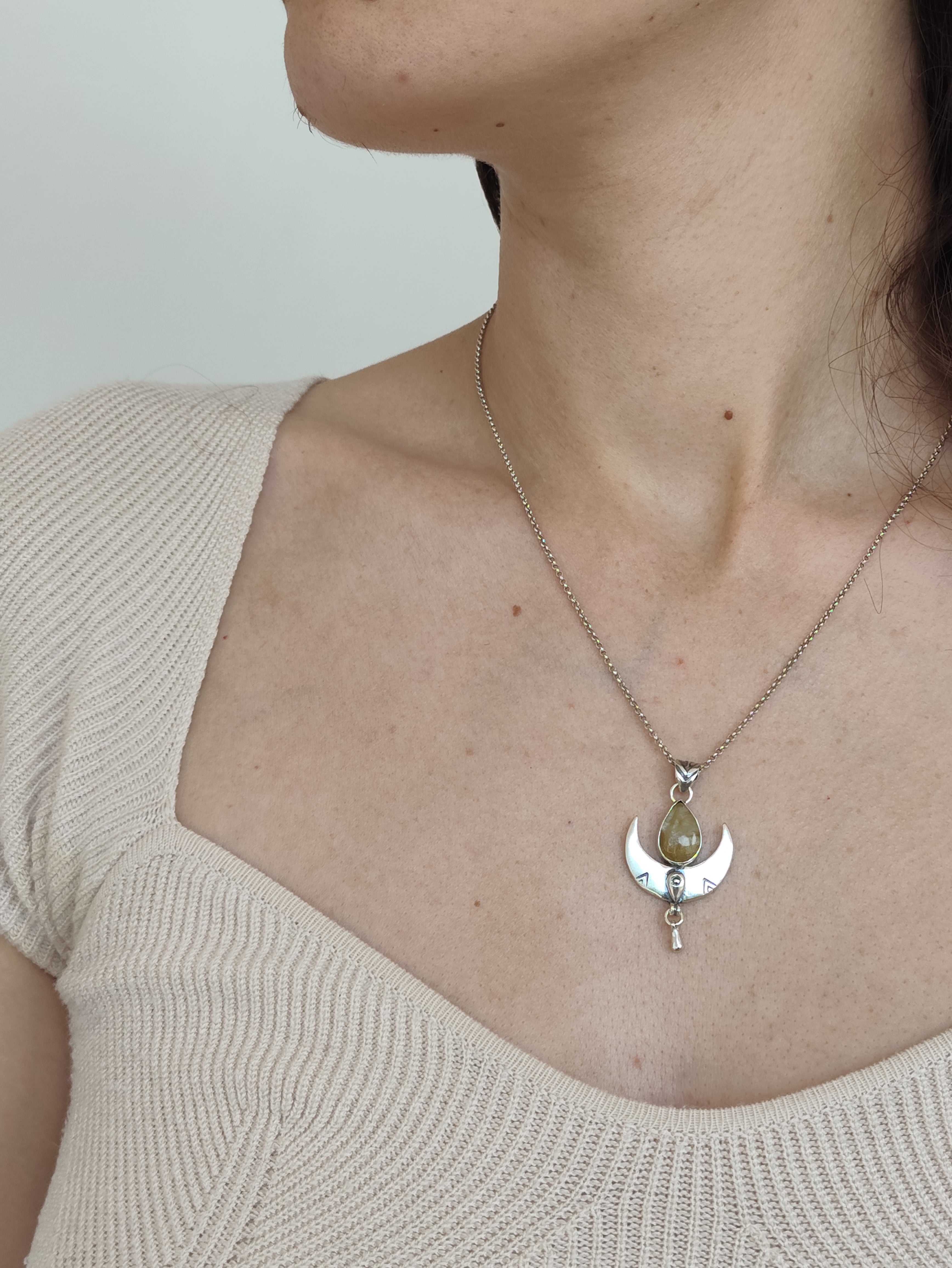 Colgante ERA, Luna plata 925