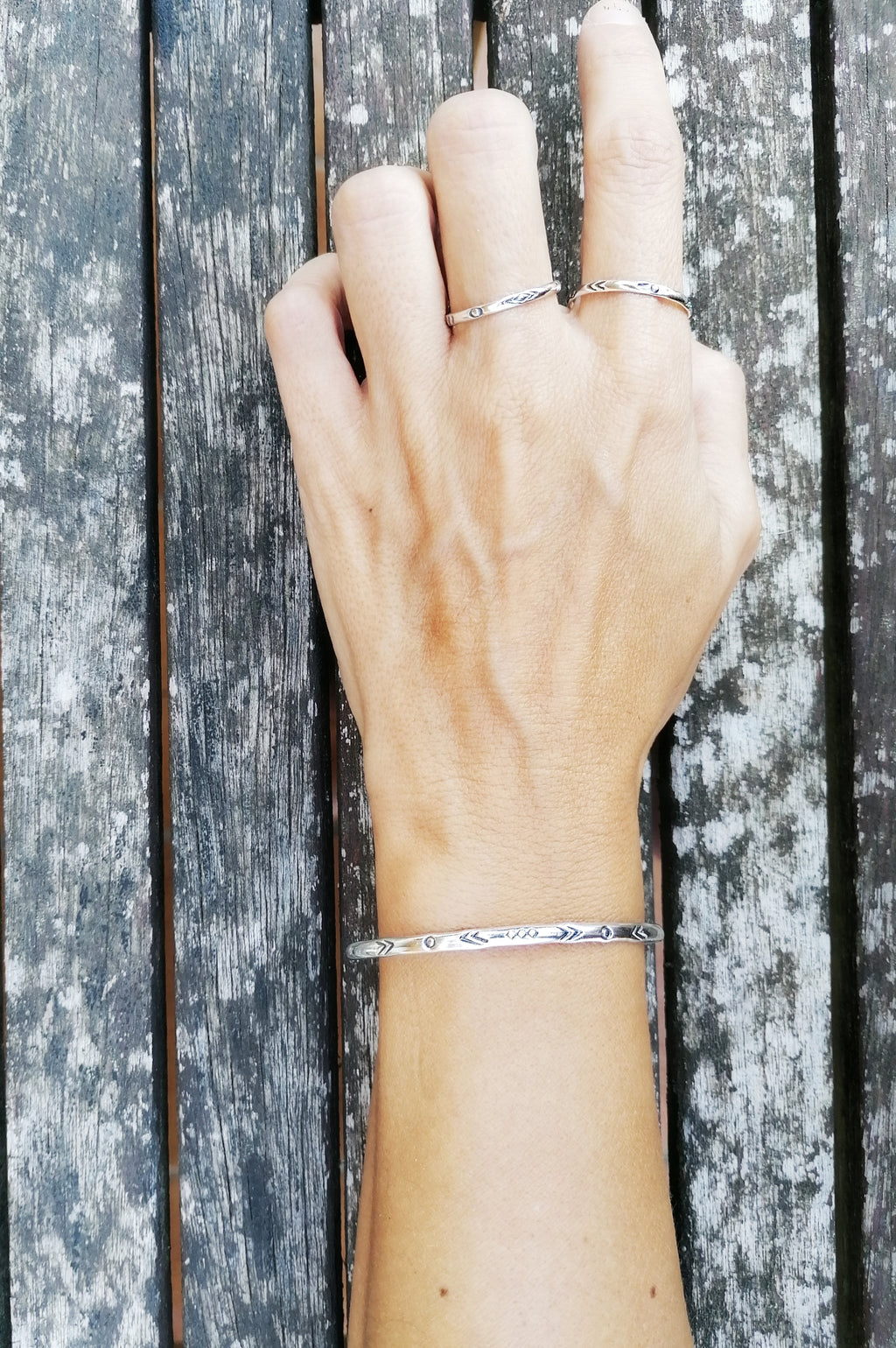 Stampa bracelet in 925 sterling silver