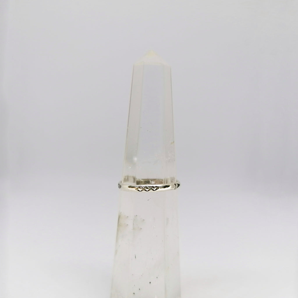 Stampa ring in 925 sterling silver