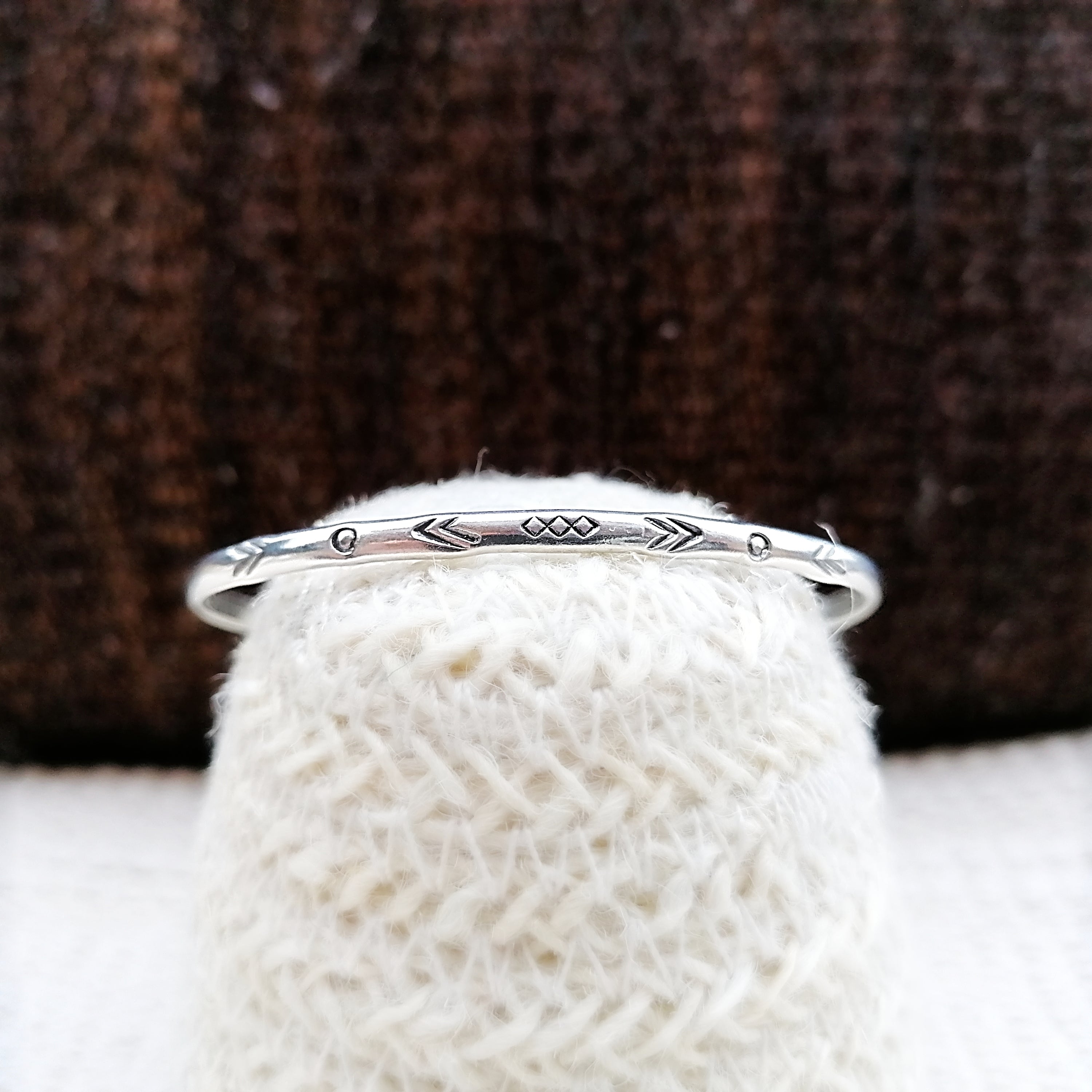 pulsera stampa plata de ley 925