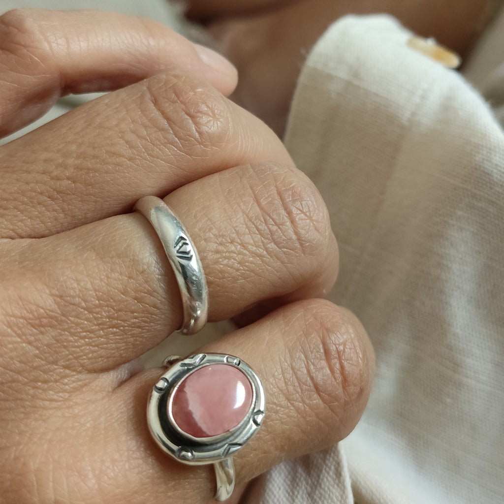 anillo Pulso plata 925