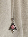 Colgante ERA, triangulo plata 925