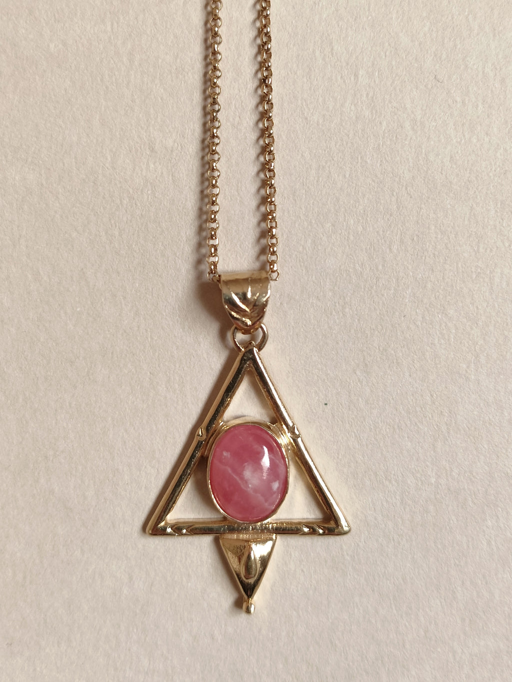 colgante ERA, triangulo 24k