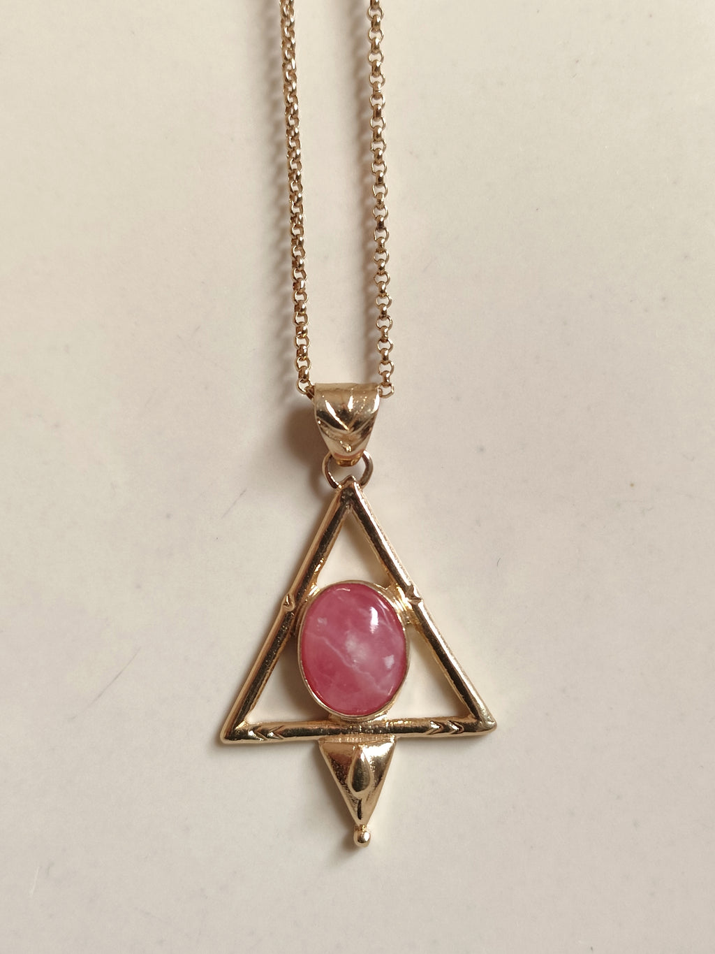 colgante ERA, triangulo 24k