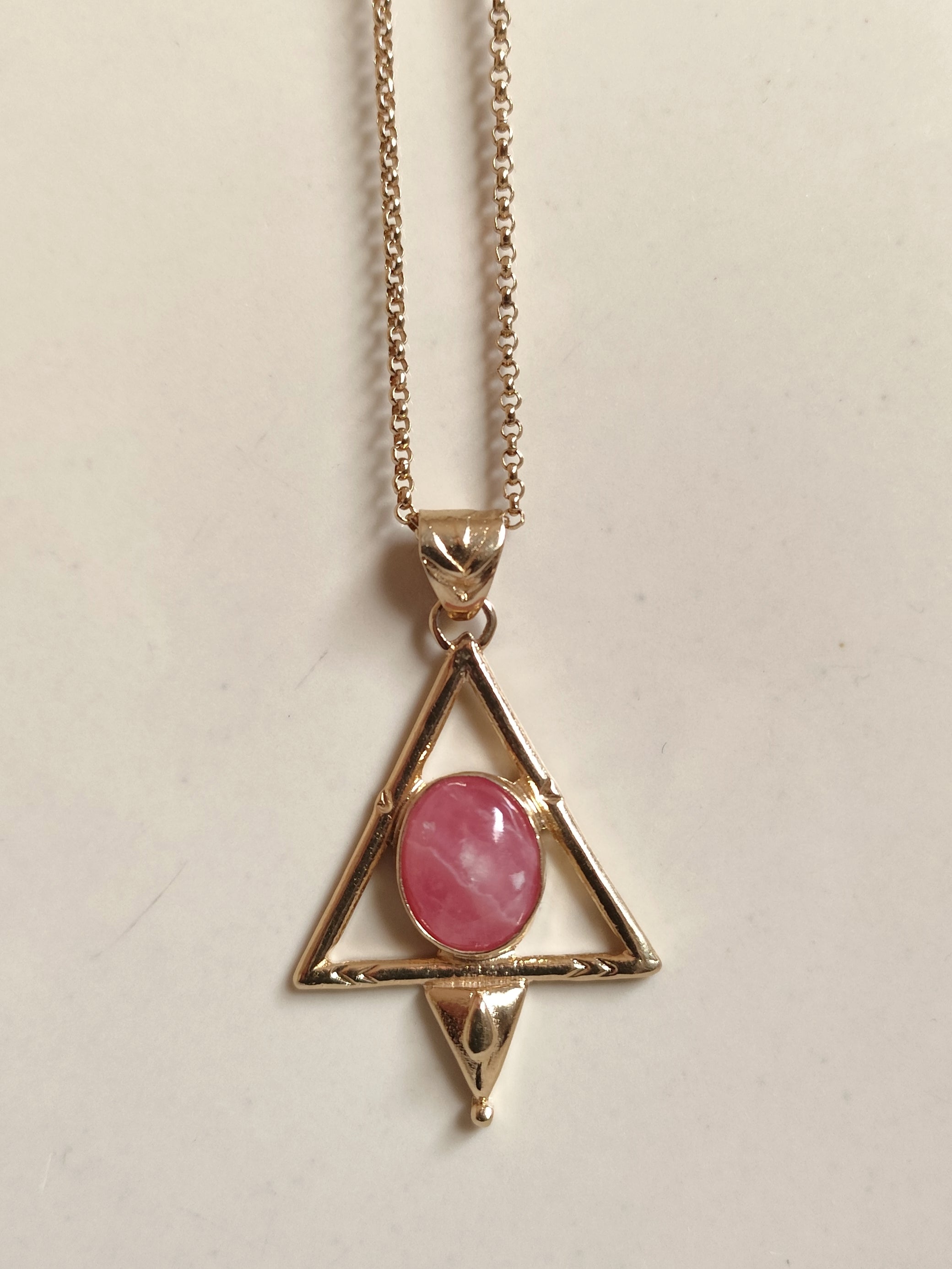 colgante ERA, triangulo 24k