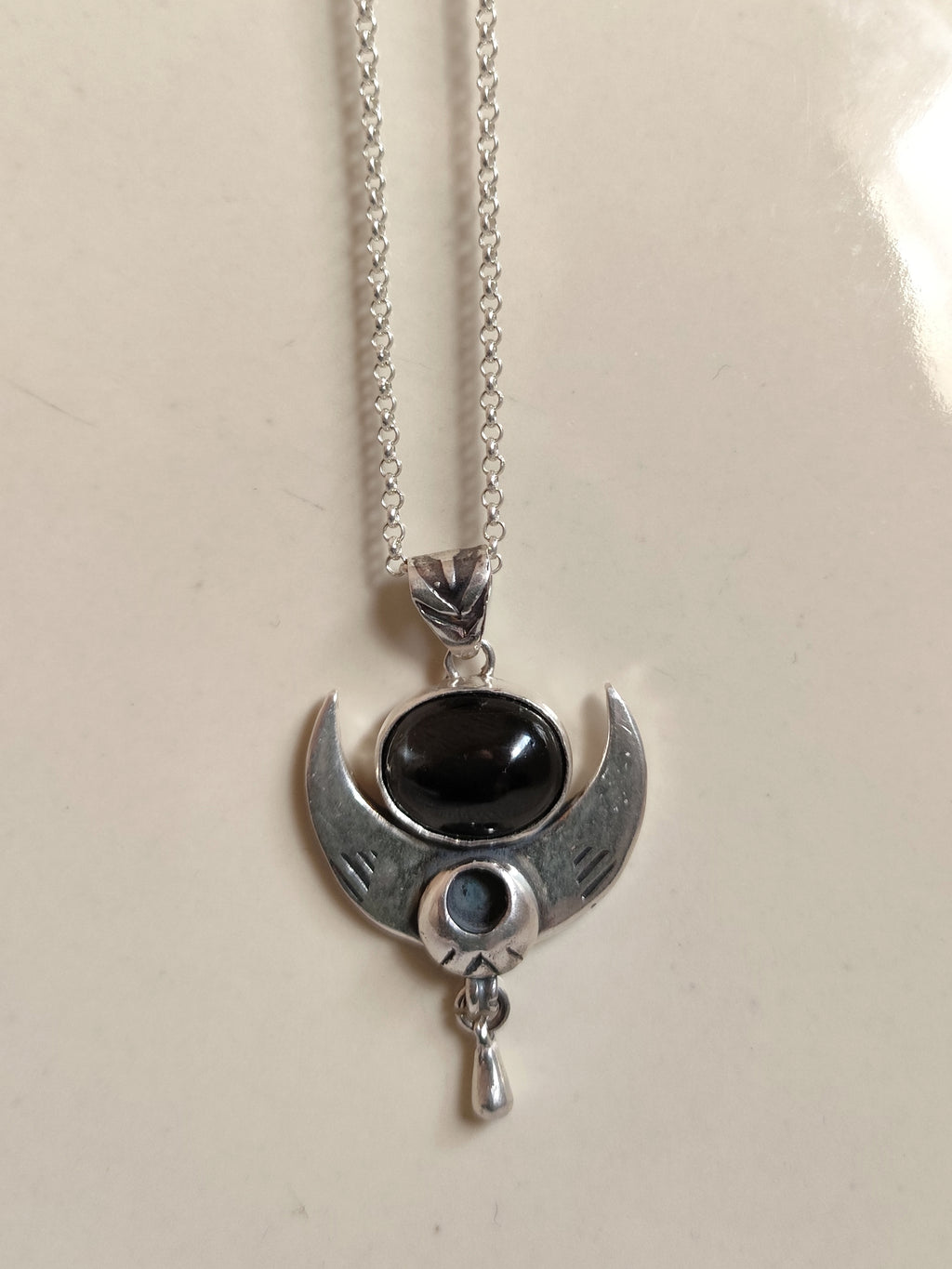 Colgante ERA, Luna plata 925