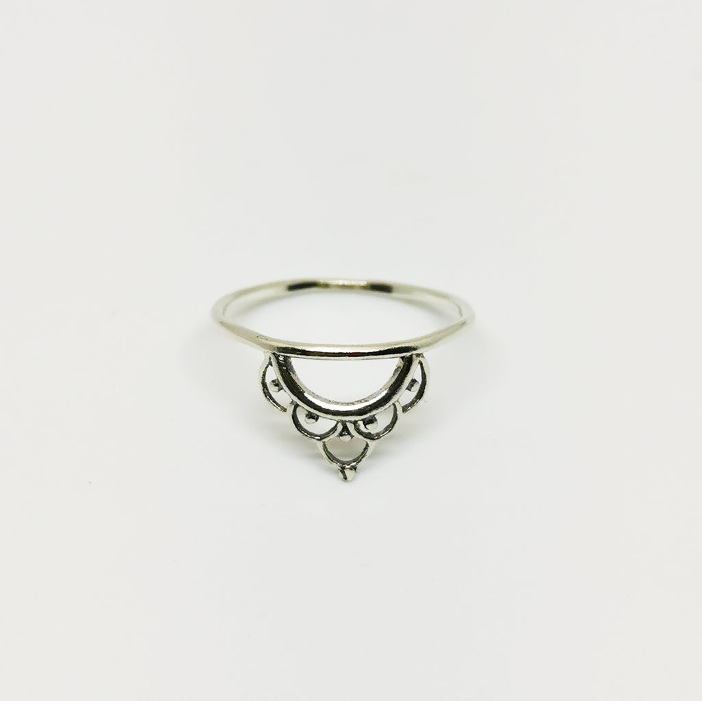 anillo COR plata 925