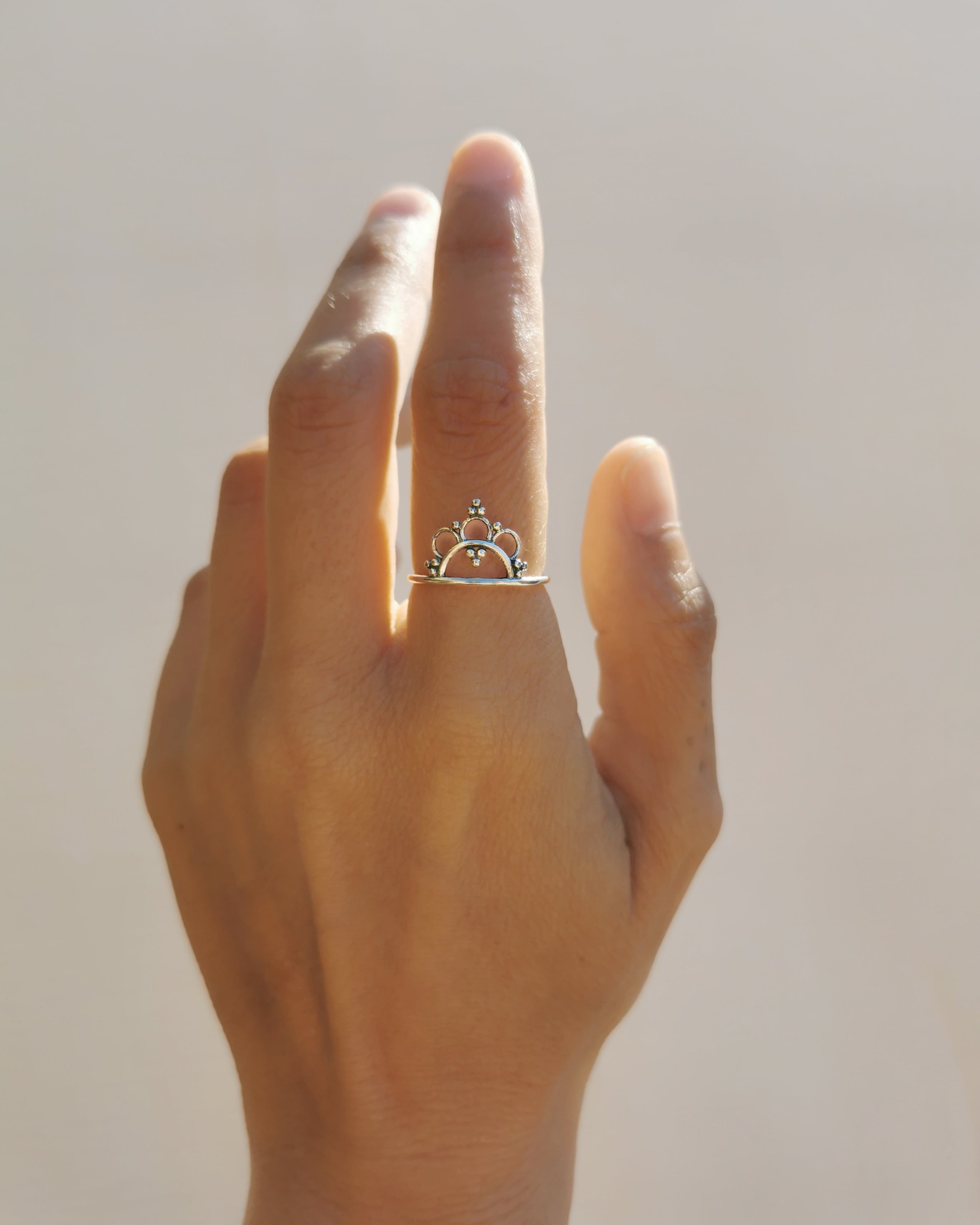 anillo COR plata 925