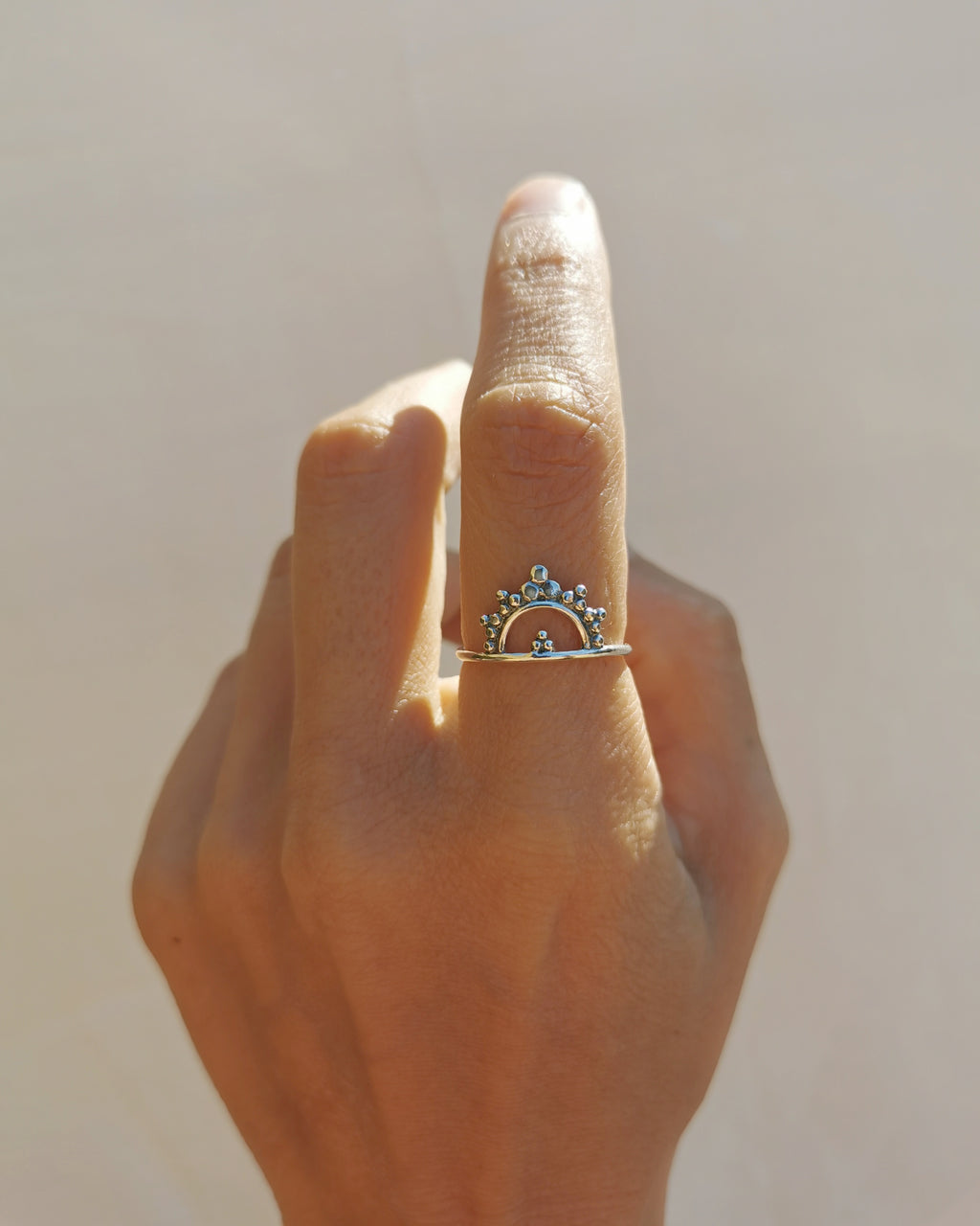 anillo COR plata 925