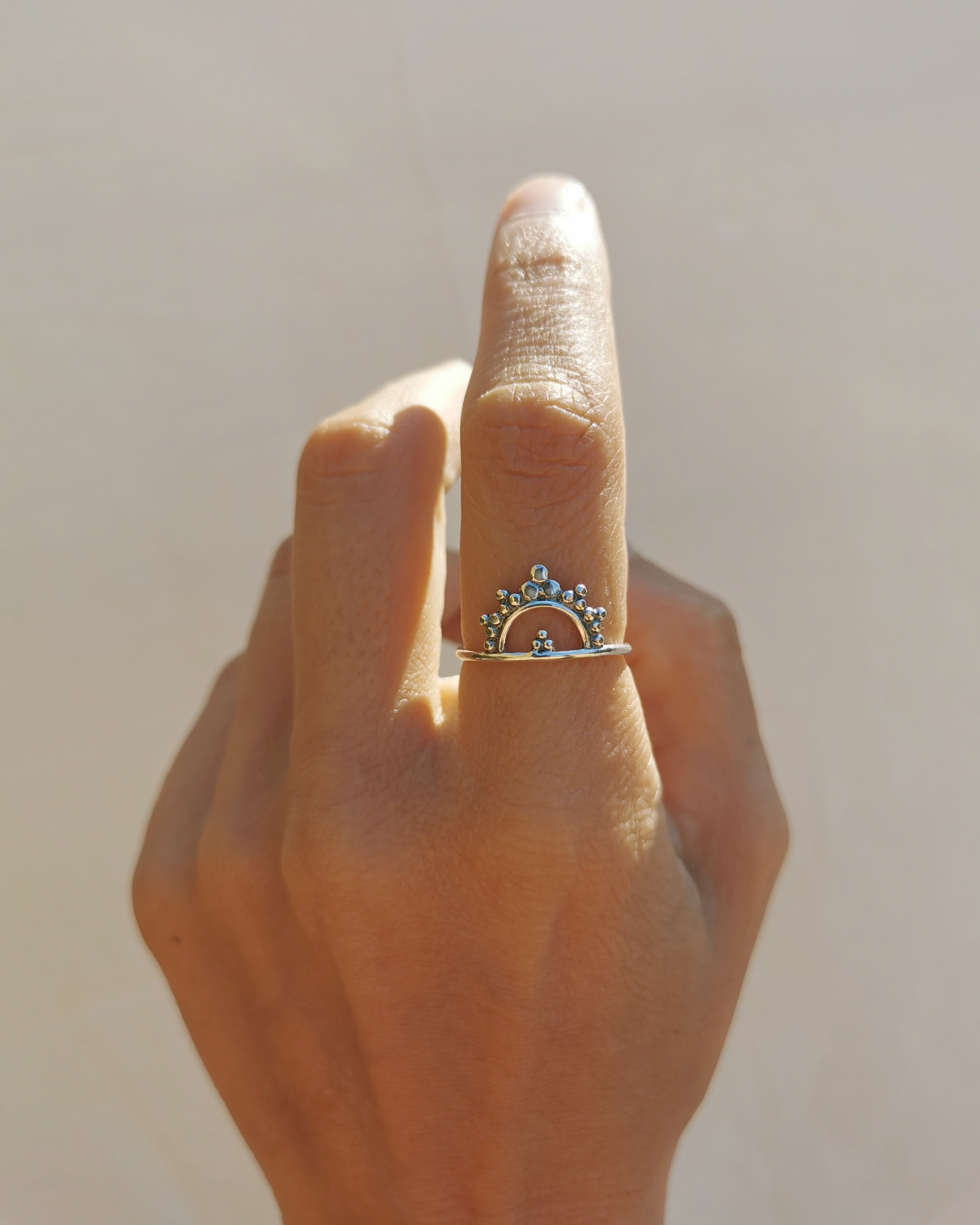 anillo COR plata 925