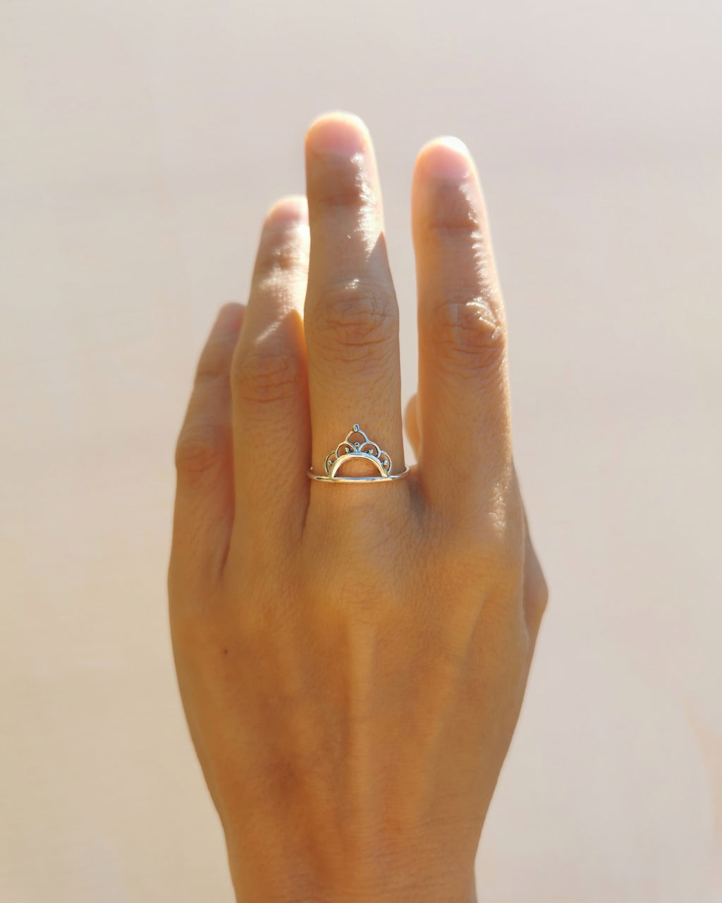 anillo COR plata 925