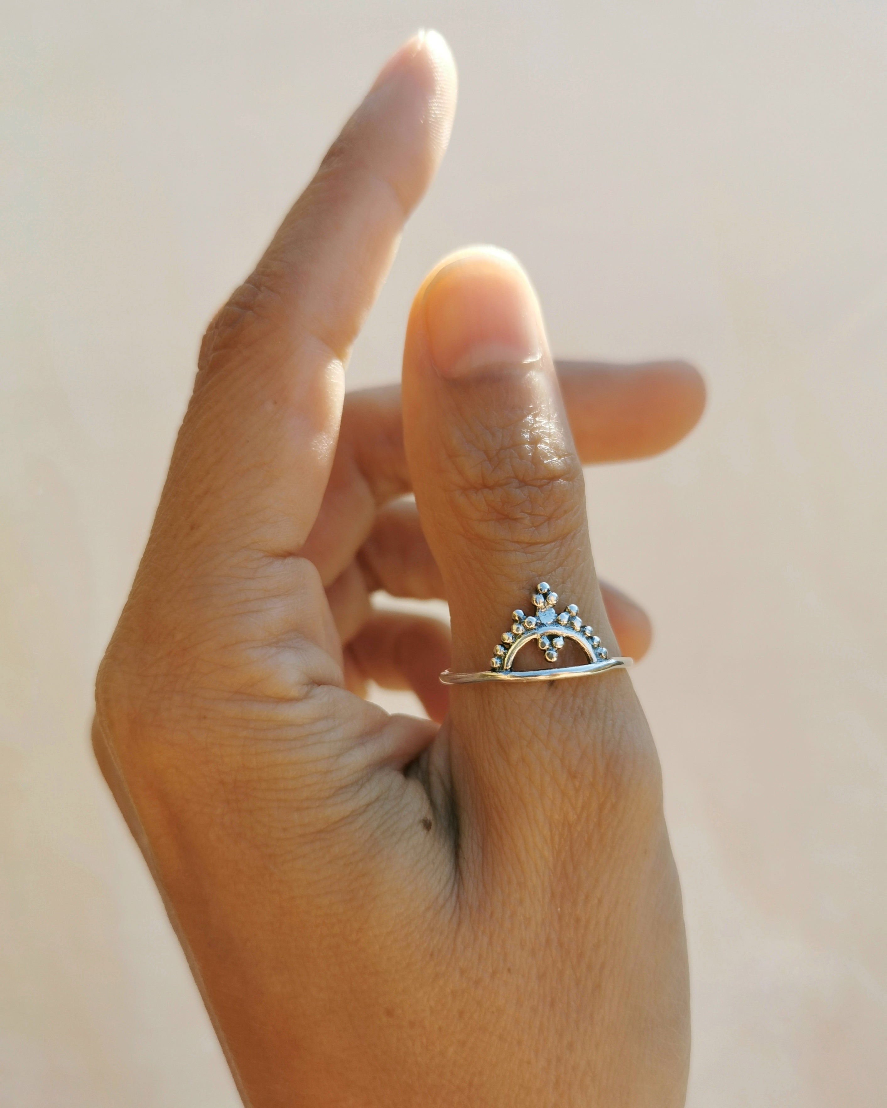 anillo COR plata 925